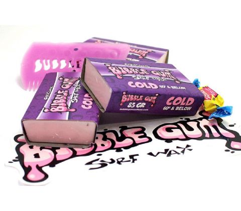 Bubble Gum surf wax cold eller board voks