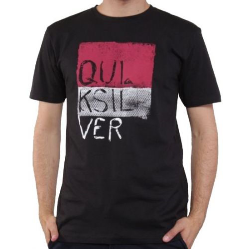 	Sort Quiksilver t-shirt. (str. M) 