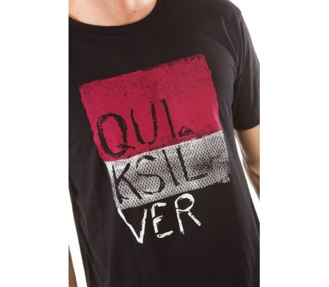 	Sort Quiksilver t-shirt. (str. M) 