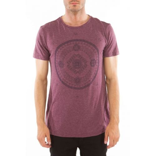 Brun/rødlig retro Quiksilver t-shirt 
