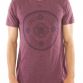 Brun/rødlig retro Quiksilver t-shirt 