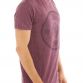 Brun/rødlig retro Quiksilver t-shirt 