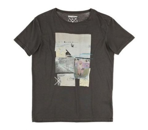 Smart mørke brun Quiksilver t-shirt 