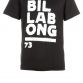 Sort Billabong t-shirt  med hvidt print