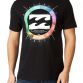 Sort Billabong t-shirt med cool wheel print 