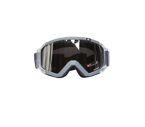 Grå/grå-sølv Quiksilver skibrille med allround linse 