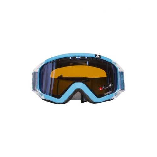 Blå/orange Quiksilver skibrille med allround linse 