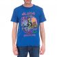Blå Quiksilver t-shirt med super cool hawaii print 