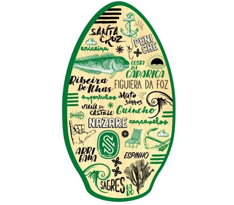 Skimboard One wood 41