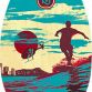 Skimboard 37'' wood Slidz Waikiki 