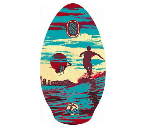 Skimboard 37'' wood Slidz Waikiki 